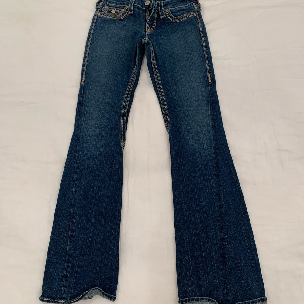 True religion denim flare jeans